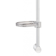 PORTE SAVON CRISTAL POUR BARRE DE DOUCHE DIA. 1.9 CM PORTE SAVON CRISTAL POUR BARRE DE DOUCHE DIA. 1.9 CM